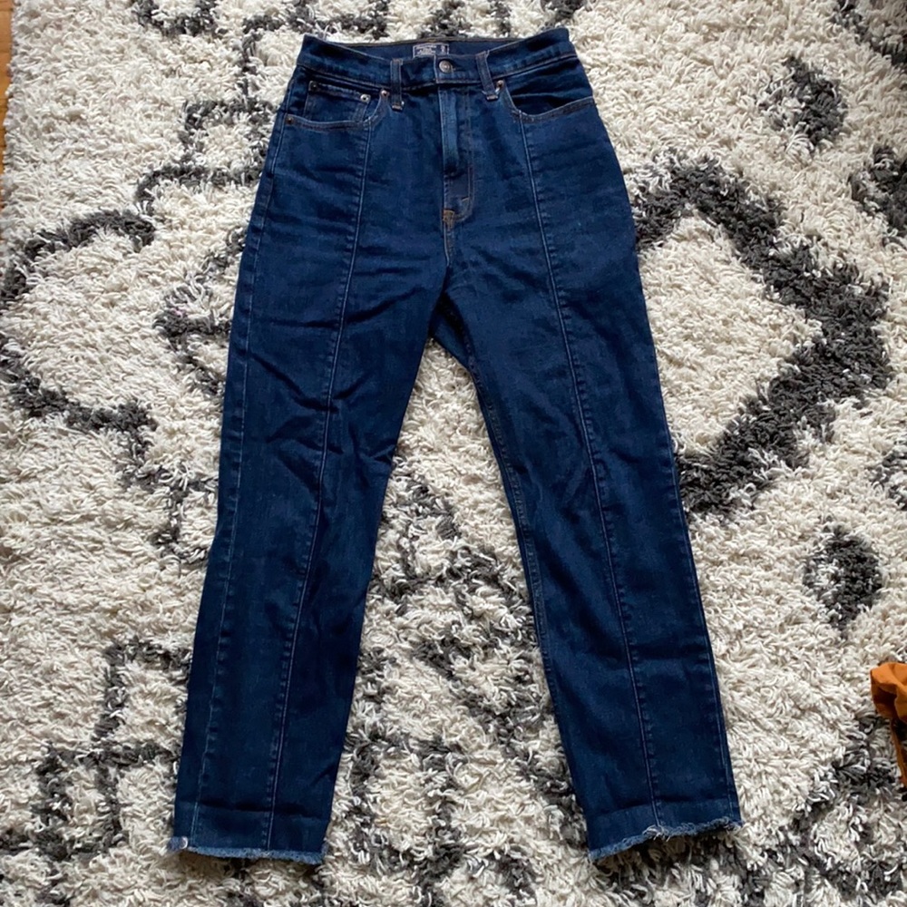 High rise jeans